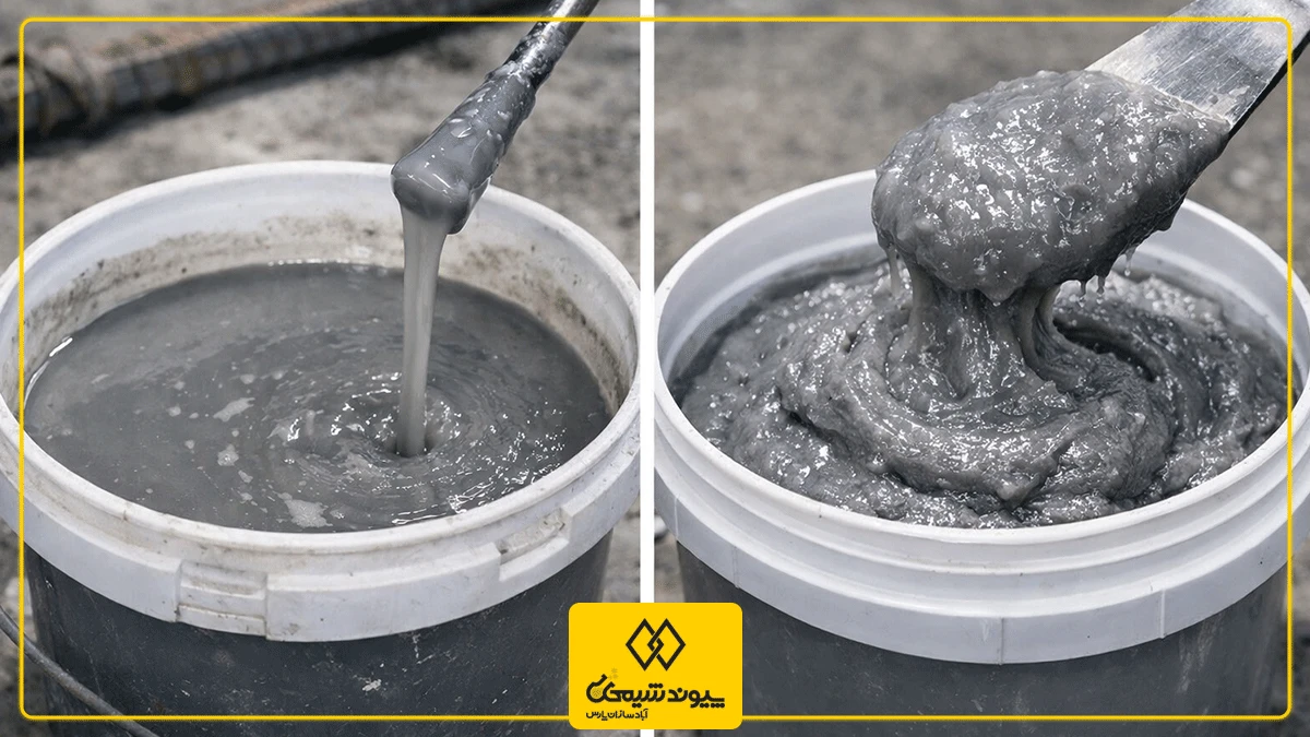 فرق بین دوغاب میکروسیلیس و ژل میکروسیلیس