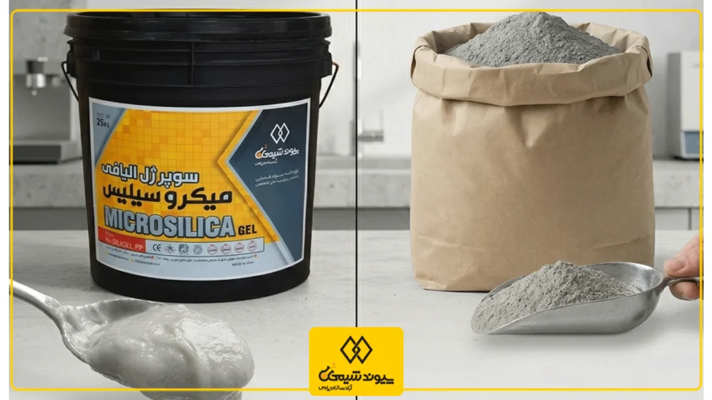 تفاوت ژل میکروسیلیس و پودر میکروسیلیس